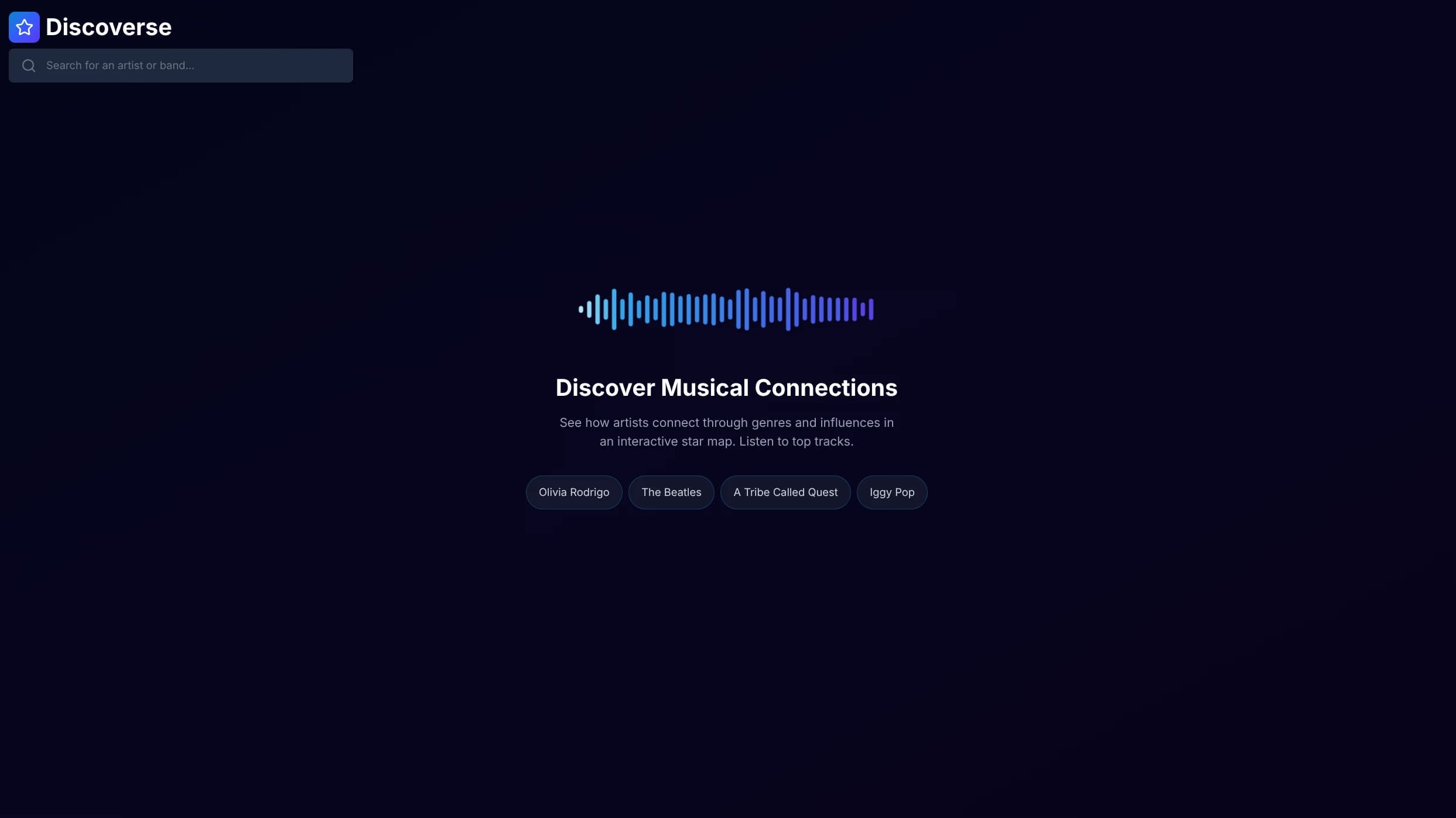 Discoverse - Music Discovery Platform