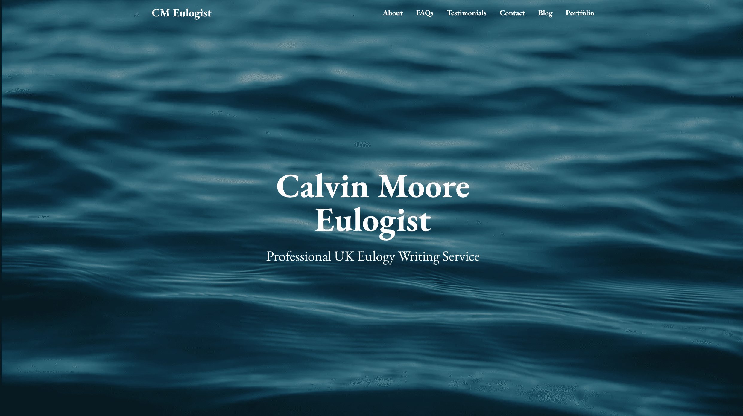 Eulogy Website & CMS